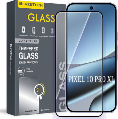 BlazeTech Edge To Edge Tempered Glass for Google Pixel 10 Pro XL 5G(Pack of 1)