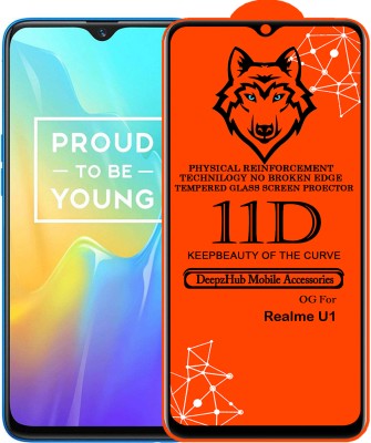 DeepzHub Edge To Edge Tempered Glass for Realme U1(Pack of 1)