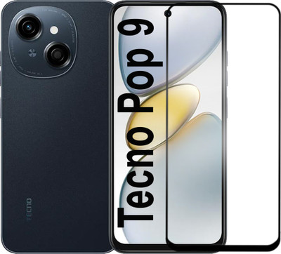Knotyy Edge To Edge Tempered Glass for Tecno Pop 9 5G(Pack of 1)