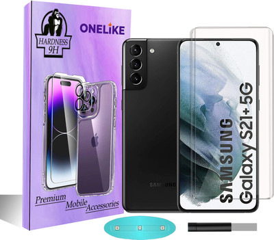 OneLike Edge To Edge Tempered Glass for Samsung Galaxy S21 Plus 5g, Samsung Galaxy S21 Plus(Pack of 1)