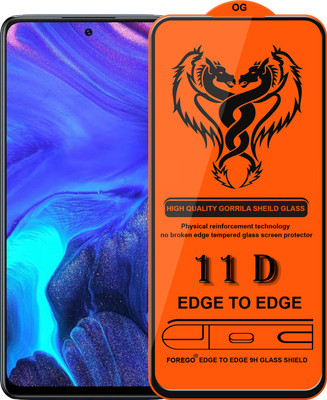 Forego Edge To Edge Tempered Glass for Infinix Zero 5G(Pack of 1)