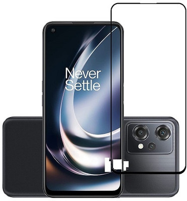NIMMIKA ENTERPRISES Edge To Edge Tempered Glass for OnePlus Nord CE 2 Lite 5G(D Plus Clarity Technology | 9H Hardness for Unrivaled Protection | Ultra-Thin Design with Sleek Edges | Smooth Touch Sensitivity | Precision Cut for Perfect Fit | Case-Friendly Design)(Pack of 1)