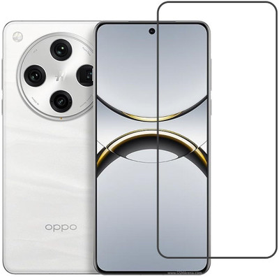 GDBUY Edge To Edge Tempered Glass for OPPO find X8 5G(Pack of 1)
