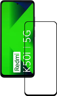 Ten To 11 Edge To Edge Tempered Glass for MI Redmi K50i(Pack of 1)