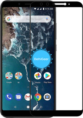 Blate Edge To Edge Tempered Glass for Mi A2, 11D Glass(Pack of 1)