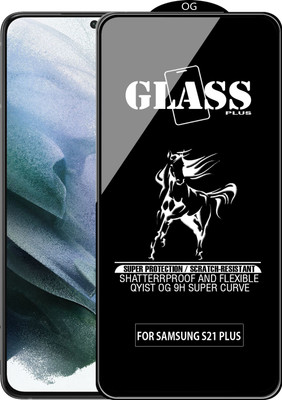 Qyist Edge To Edge Tempered Glass for SAMSUNG GALAXY S21 PLUS(Pack of 1)