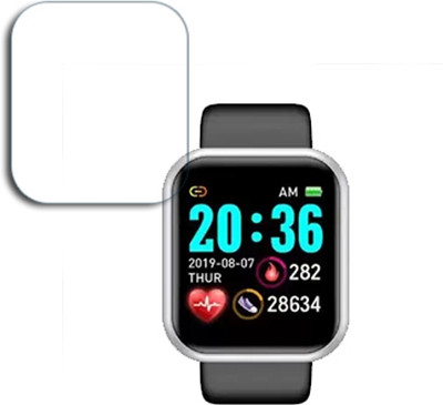 SOMTONE Edge To Edge Tempered Glass for Notifier Heart Rate & Blood Pressure Monitor, Sleep Monitor Smartwatch 42mm CREEN GUARD(Pack of 1)