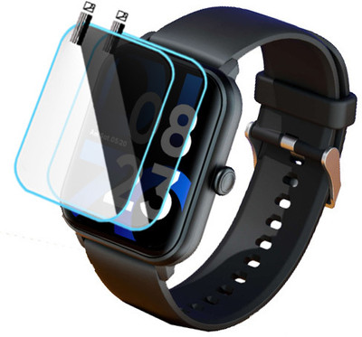 daffin Edge To Edge Tempered Glass for DIZO Watch D2(Pack of 2)