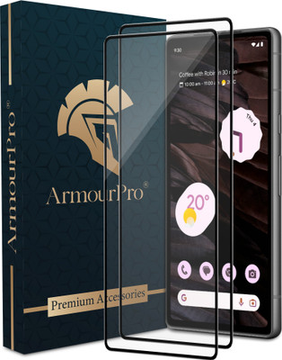 ArmourPro Edge To Edge Tempered Glass for Google Pixel 7A 5G, Google 7A 5G, Google 6A(Pack of 2)
