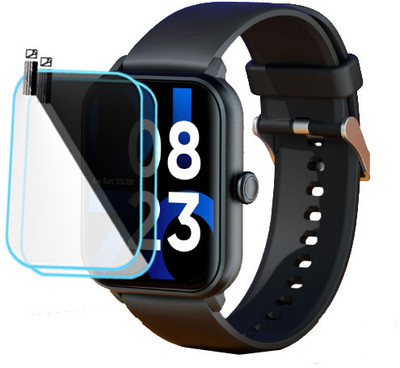 HIDEOUS Edge To Edge Tempered Glass for DIZO Watch D2(Pack of 2)