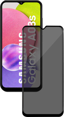 HUPSHY Edge To Edge Tempered Glass for SAMSUNG Galaxy A03s(Pack of 1)