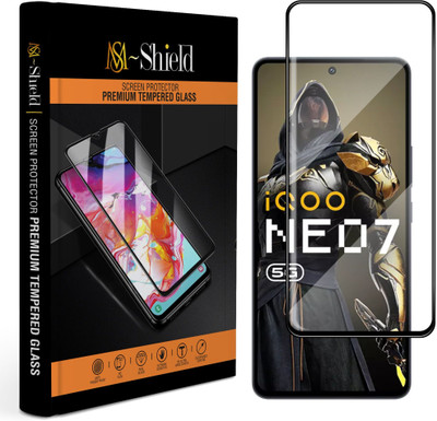 MS-Shield Edge To Edge Tempered Glass for iQOO Neo 7 5G(Pack of 1)