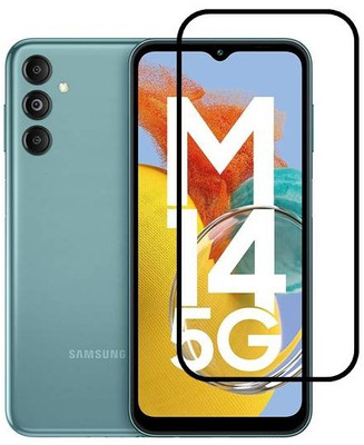 Aaralhub Edge To Edge Tempered Glass for SAMSUNG Galaxy M14 5G(Pack of 1)