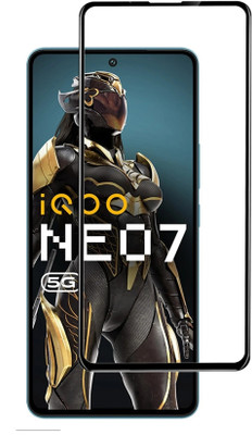 Gorilla Cases Edge To Edge Tempered Glass for iQOO Neo 7 5G (2023), iQOO Neo 7, iQOO Neo 7 5G(Pack of 1)