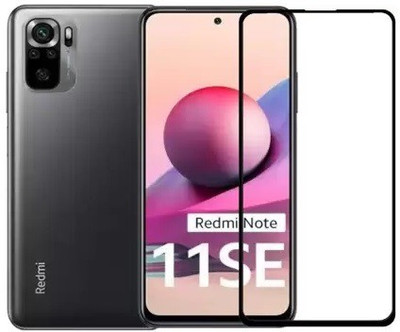 O2MG Edge To Edge Tempered Glass for REDMI Note 11 SE(Pack of 1)