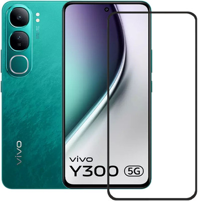 BRENZZ Edge To Edge Tempered Glass for Vivo Y300 5G, Vivo Y300(Pack of 1)