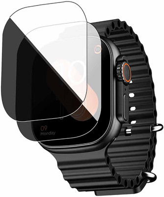 HIDEOUS Edge To Edge Tempered Glass for boAt Wave Aura(Pack of 2)
