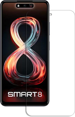 MUTAALI Tempered Glass Guard for Infinix Smart 8 Pro(Pack of 1)
