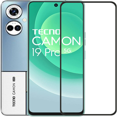 INFINITYWORLD Edge To Edge Tempered Glass for Tecno Camon 19 Pro 5G Mondrian Edition,Tecno Camon 19 Pro 5G(Pack of 1)