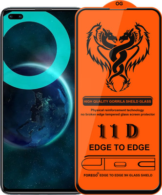 Forego Edge To Edge Tempered Glass for Infinix Zero 8i(Pack of 1)