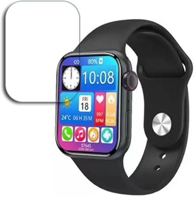 SOMTONE Edge To Edge Tempered Glass for i8 Pro Max Smart Watch Series 8 For Men & Women 44mm SCREEN GUARD(Pack of 1)