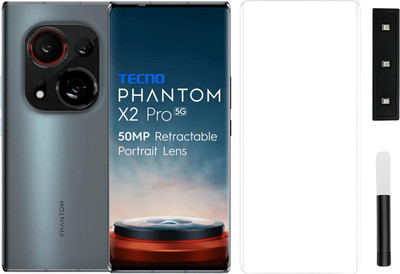 crixus Edge To Edge Tempered Glass for Tecno Phantom X2 Pro(Pack of 1)