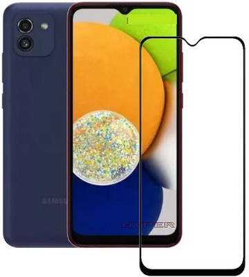 NIMMIKA ENTERPRISES Edge To Edge Tempered Glass for Samsung Galaxy A03 D+ Tempered Glass(Pack of 1)