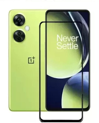 SM Styles Edge To Edge Tempered Glass for OnePlus Nord CE 3 Lite 5g(Pack of 1)