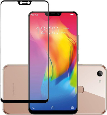 NIMMIKA ENTERPRISES Edge To Edge Tempered Glass for Vivo Y83(Premium Tempered Glass | Edge-to-Edge Coverage | Full Coverage | Ultra-Thin Design | Oleophobic Coating | Case-Friendly Design | Crystal Clear Display | Residue-Free Removal)(Pack of 1)