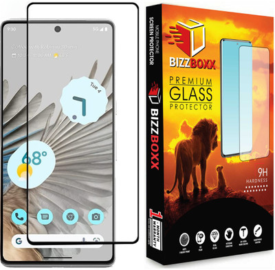 BizzBoxx Edge To Edge Tempered Glass for Google Pixel 7a, Pixel 7a(Pack of 1)