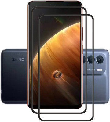 SNMART Edge To Edge Tempered Glass for Infinix Zero 5G 2023(Pack of 2)