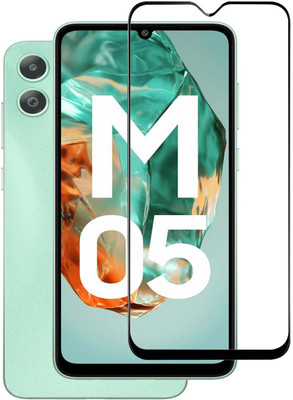 Chronic Edge To Edge Tempered Glass for Samsung Galaxy M05(Pack of 1)