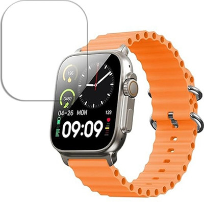 SOMTONE Edge To Edge Tempered Glass for Ultra Series 8 Smart Watch SMARTWATCH SCREEN GUARD(Pack of 1)