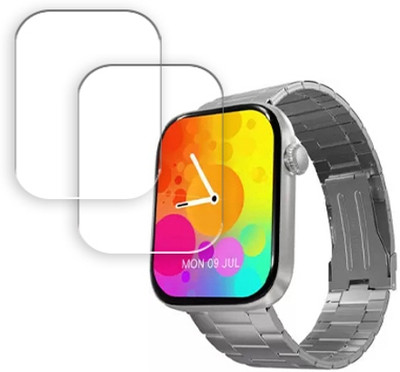 ARBAN Edge To Edge Tempered Glass for CrossBeats Ignite Stellr 2.01 inch SMARTWATCH SCREEN GUARD(Pack of 2)