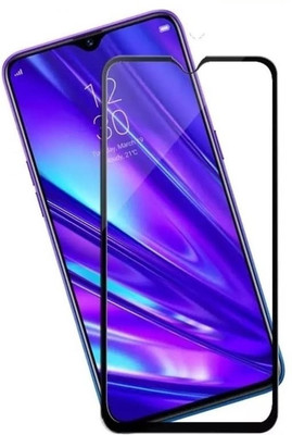 Vvr Edge To Edge Tempered Glass for Realme 3(Pack of 1)