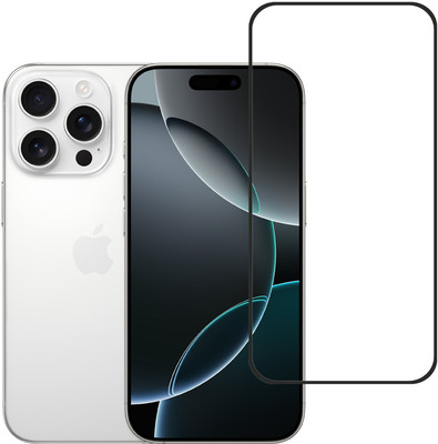 SPRITZEN Edge To Edge Tempered Glass for Apple iPhone 16 Pro Max(Pack of 1)