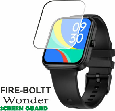 JSGROWITTECH Edge To Edge Tempered Glass for FIRE-BOLTT WONDER 1.8INCH(Pack of 1)
