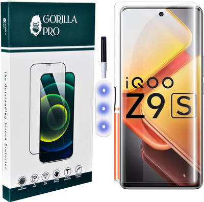 GORILLA PRO Edge To Edge Tempered Glass for Iqoo-Z9s 5G(Pack of 1)