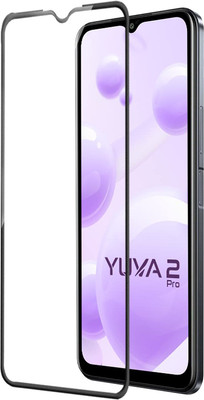 Flipkart SmartBuy Edge To Edge Tempered Glass for LAVA YUVA 2 PRO(Pack of 1)