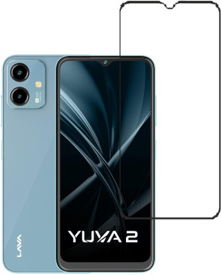 SPRITZEN Edge To Edge Tempered Glass for Lava Yuva 2(Pack of 1)