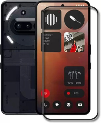 Flipkart SmartBuy Edge To Edge Tempered Glass for Nothing Phone 3a Pro(Pack of 1)