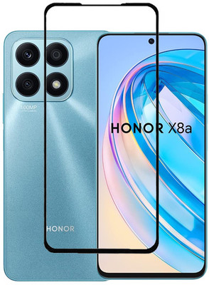ECMERED Edge To Edge Tempered Glass for Honor X8a, HONOR X8A(Pack of 1)