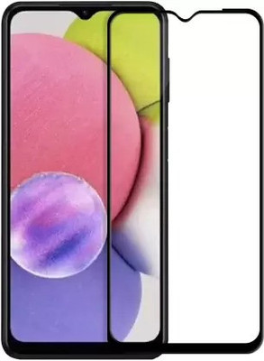 SRT Edge To Edge Tempered Glass for Samsung Galaxy A04(Pack of 1)