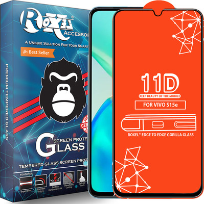 Roxel Edge To Edge Tempered Glass for Vivo S15E(Pack of 1)