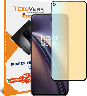 TEXOVERA Edge To Edge Tempered Glass for Oneplus 9, Oneplus 9R, Oneplus 8T(Pack of 1)
