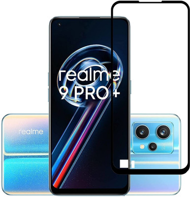 NIMMIKA ENTERPRISES Edge To Edge Tempered Glass for Realme 9 Pro Plus(Premium Tempered Glass |Edge-to-Edge Coverage | Full Coverage | Ultra-Thin Design | Oleophobic Coating | Case-Friendly Design | Crystal Clear Display | Residue-Free Removal)(Pack of 1)