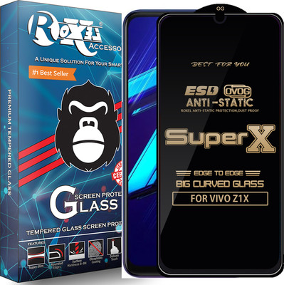 Roxel Edge To Edge Tempered Glass for VIVO Z1X(Pack of 1)