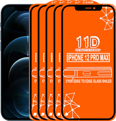 CYOR Edge To Edge Tempered Glass for OnePlus 3T(Pack of 5)