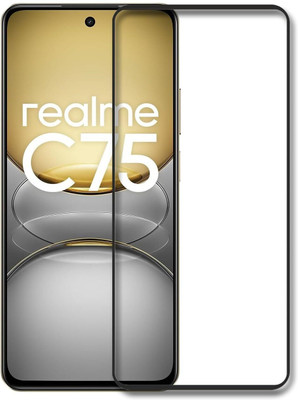 BRENZZ Edge To Edge Tempered Glass for realme C75 5G(Pack of 1)