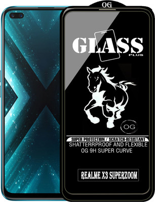 Rofix star Edge To Edge Tempered Glass for REALME X3 SUPERZOOM(Pack of 1)